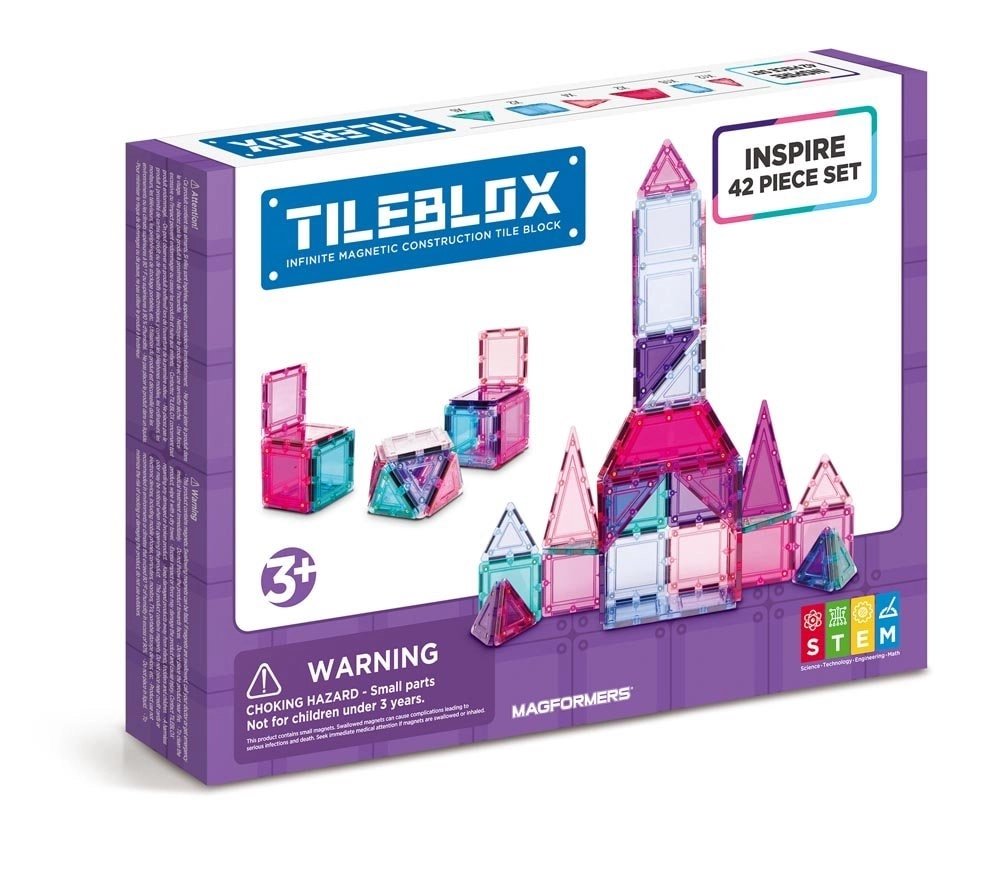 Magformers Tileblox Inspire - 42 pcs