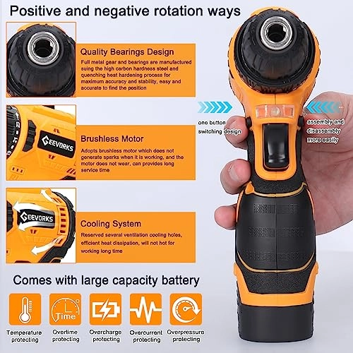 Electric Screwdriver - 1300mAh