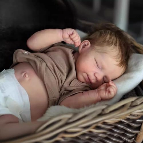 Reborn Baby Doll - 19 Inch Silicone Weighted