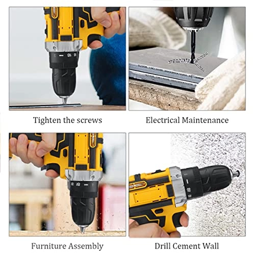 3 in 1 Electric Hammer Drill - Cordless 25+3 N.m 10mm