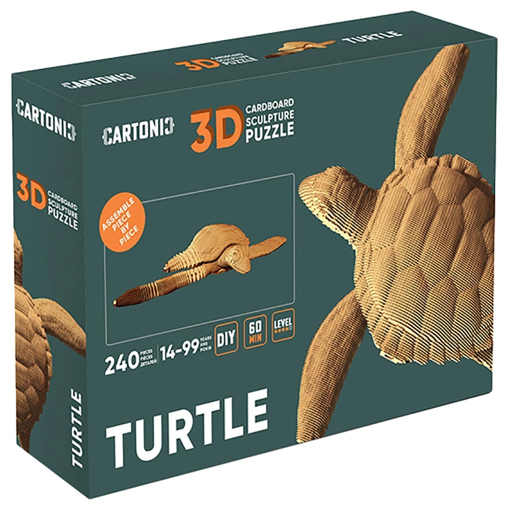 Turtle 3D Puzzle (7529-CARTTURT) - 240 pcs