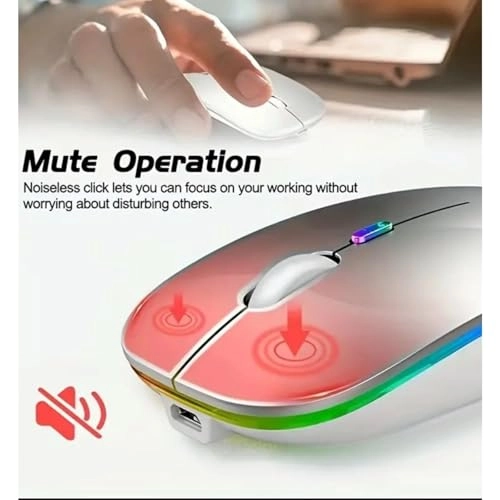 Wireless Mouse - Bluetooth & 2.4G