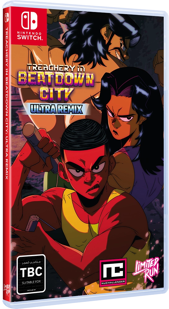 Limited Run Treachery in Beatdown City Ultra Remix - Nintendo Switch