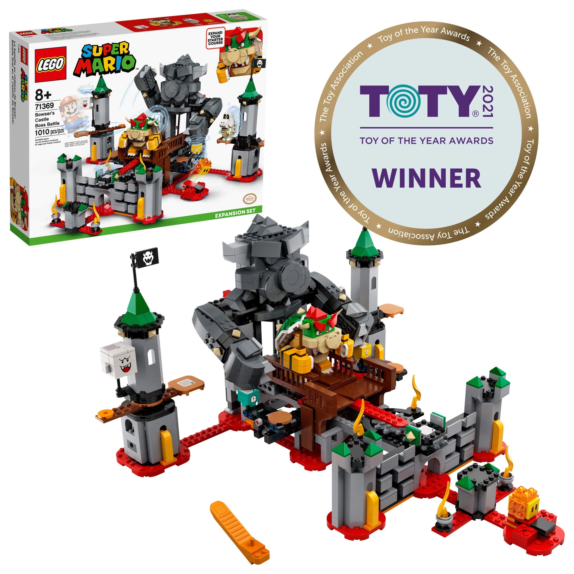 LEGO Super Mario Bowser’s Castle Boss Battle Expansion Set (71369) - Video Games