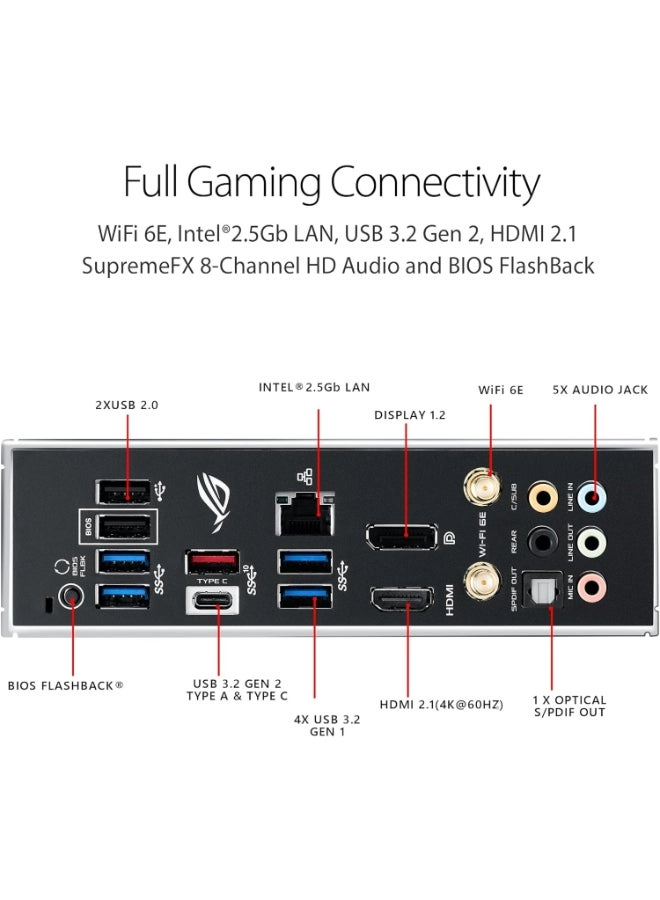 ROG STRIX B550-F GAMING WIFI II - AM4 ATX WiFi 6E
