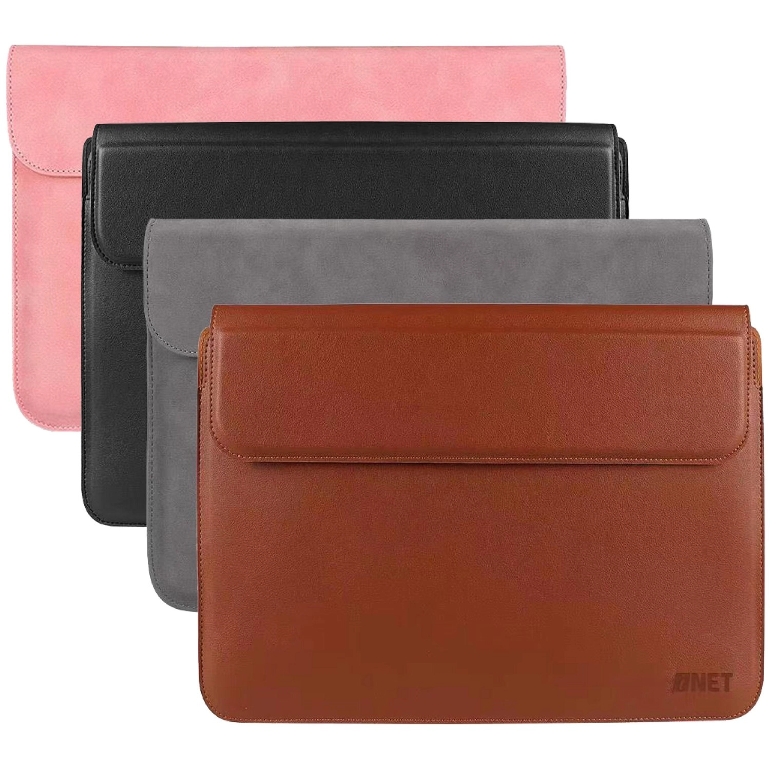 Soft PU Leather Laptop Sleeve for 13.3-Inch Laptop