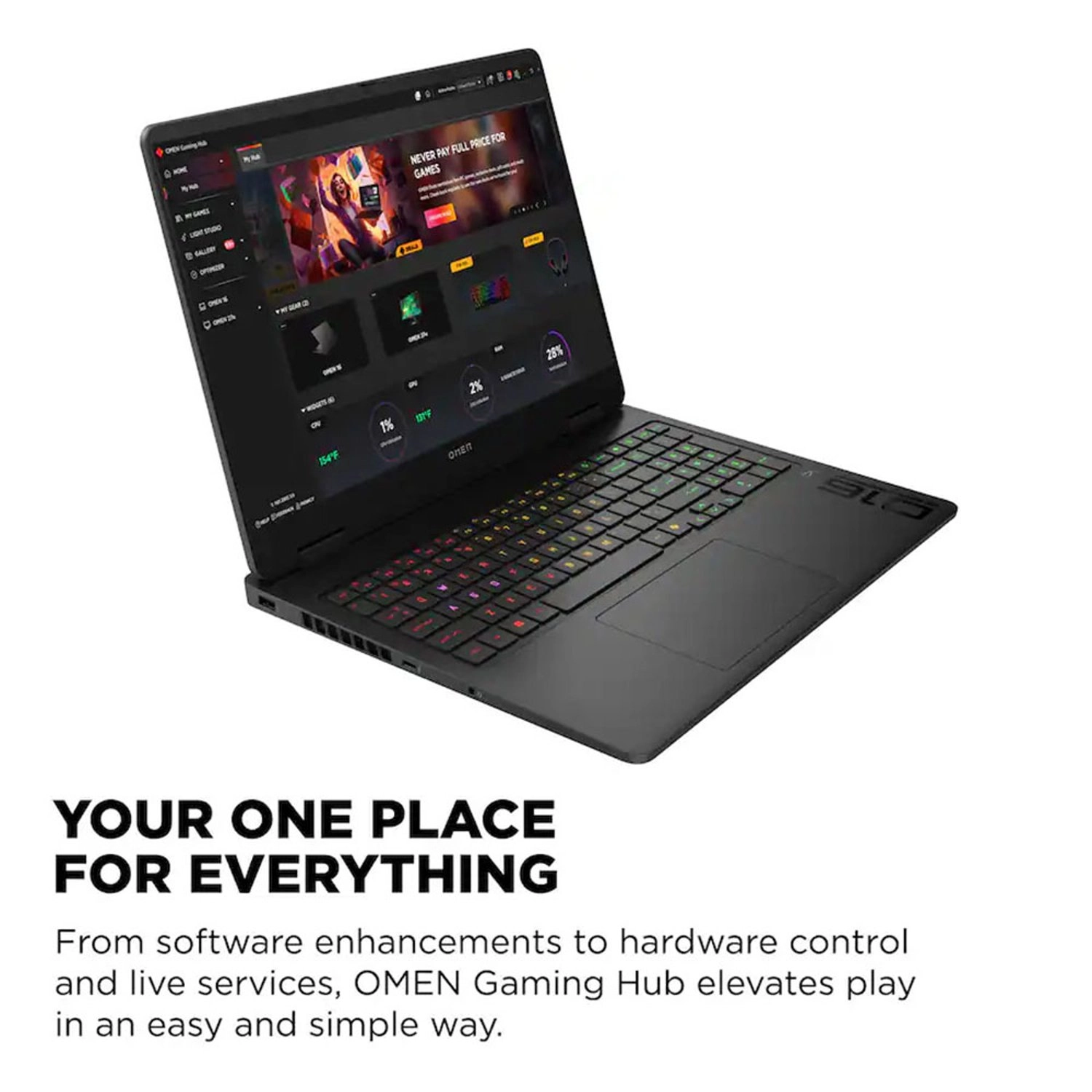 Omen Gaming BZ4A3UA - 16'' Core Ultra 7-255H 16GB DDR5 1TB SSD