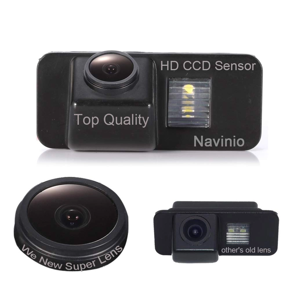 HD Color CCD Waterproof Vehicle Car Rear View Backup Camera - RCA 1280*720 Pixels