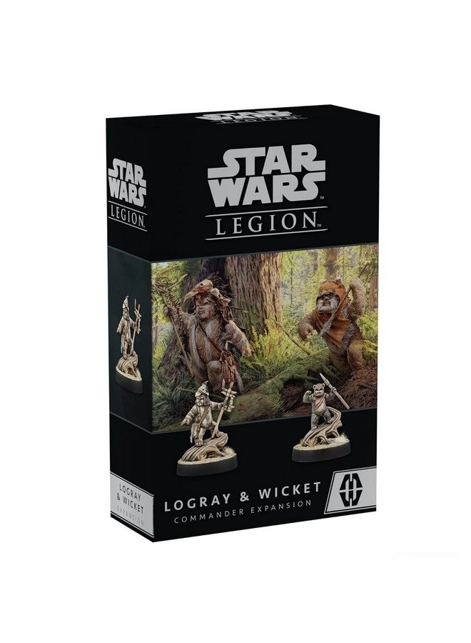 Atomic Mass Games Star Wars: Legion Logray & Wicket Commander Expansion: Heroic Ewoks!