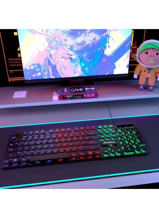 Mechanical Feel - Wired + E-sports Mouse