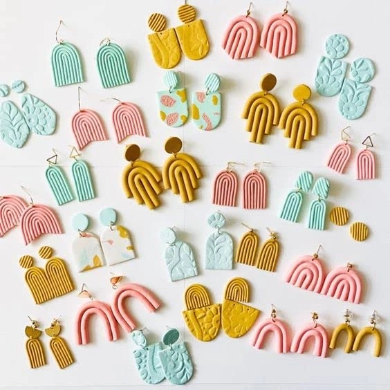 Polymer Oven Bake Clay Set - 24 Colors Non Air Dry