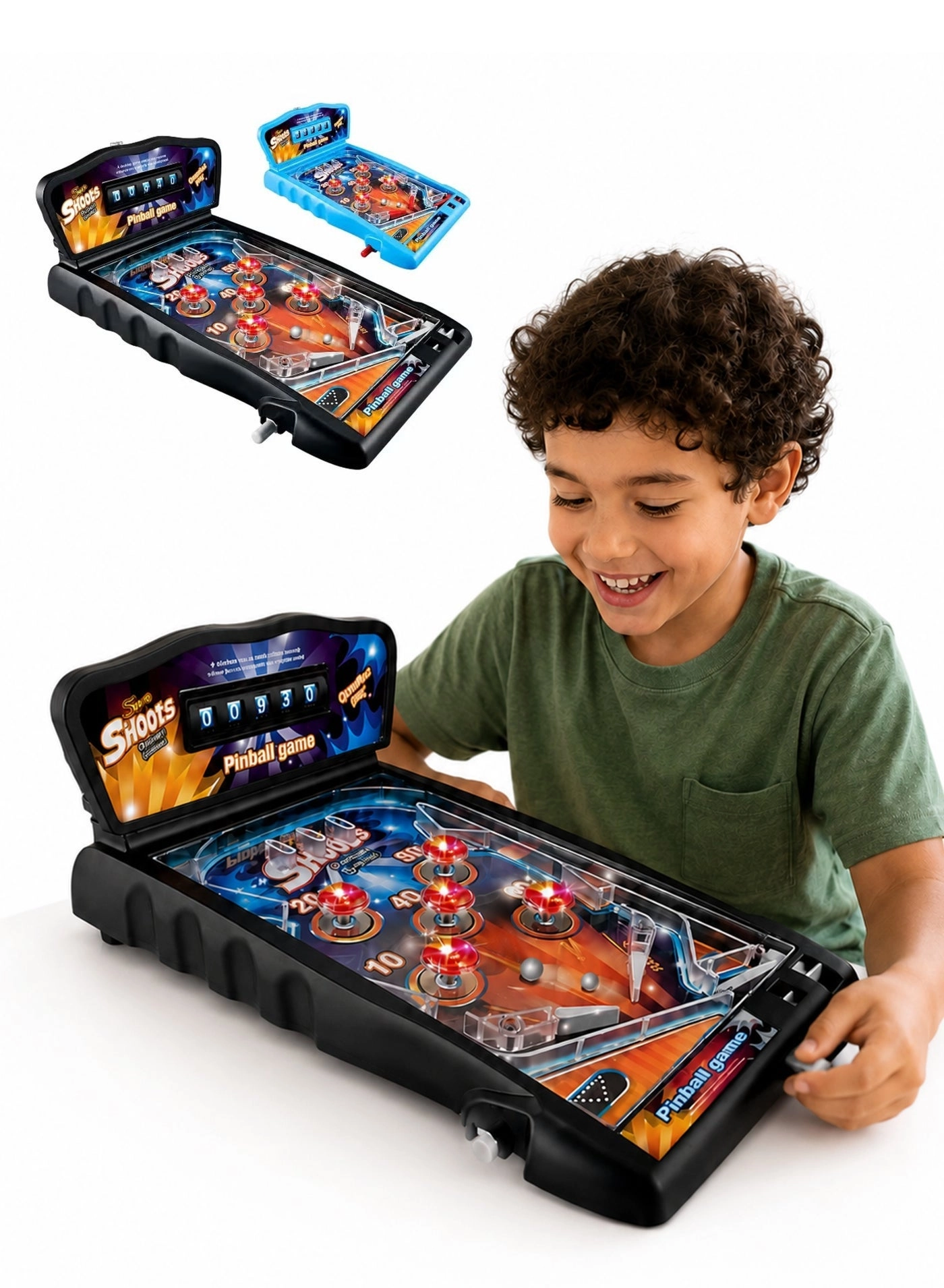 TOTOJOY Educational Tabletop Pinball Machine - 2–3 years 4–6 years 7–9 years 10–12 years 13–14 years >14 years