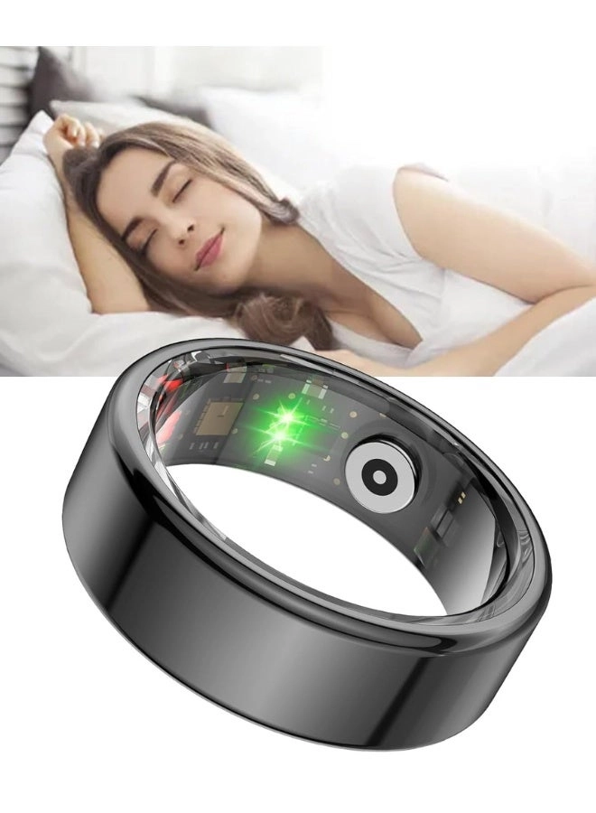 Smart Titanium Health Ring - Waterproof IP68 Heart Rate SpO₂