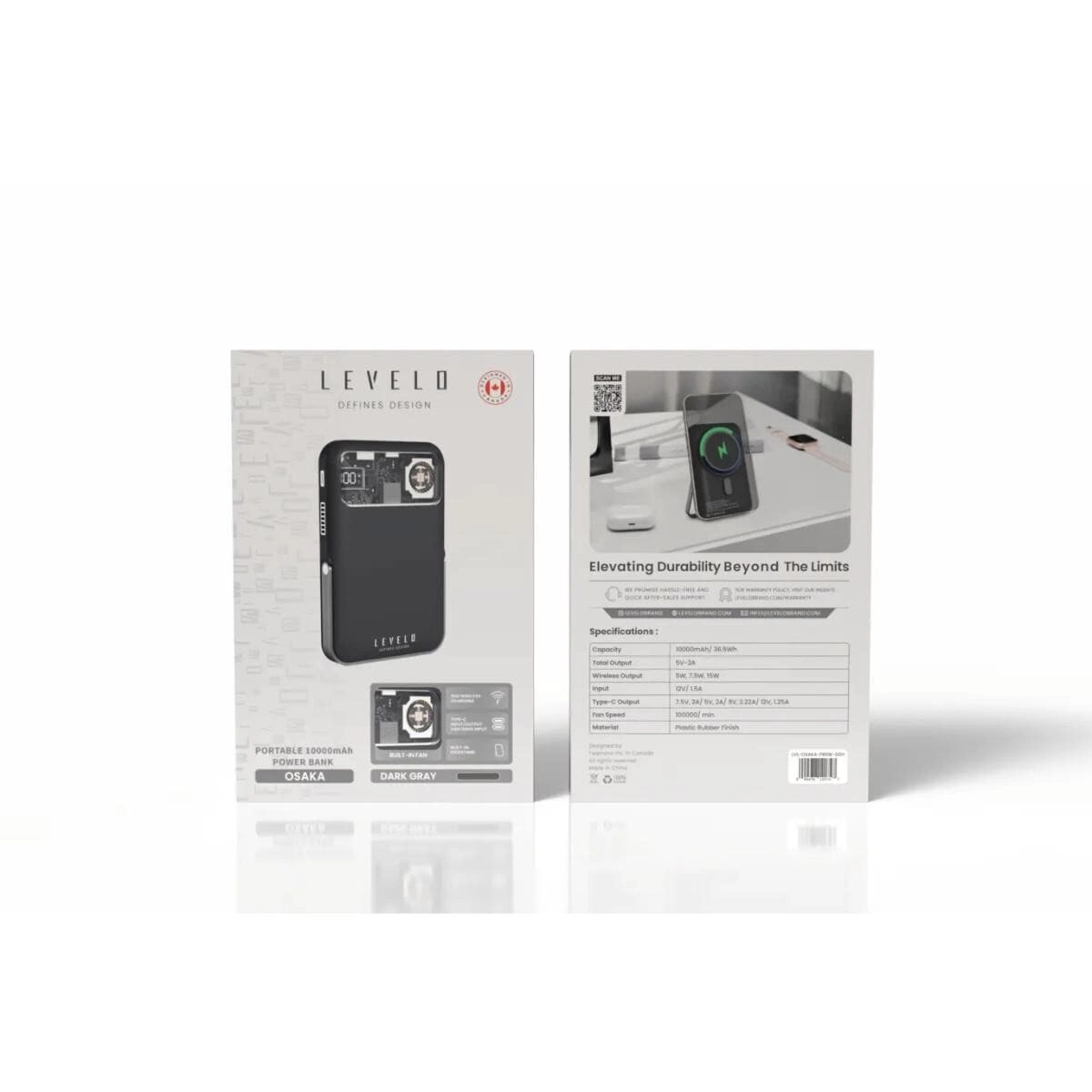 Osaka - 10,000mAh 20W Wireless