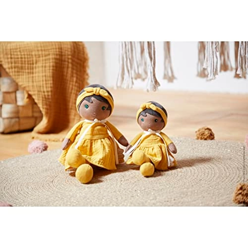 Naomie Fabric Doll - 32 cm yellow Ages 99+