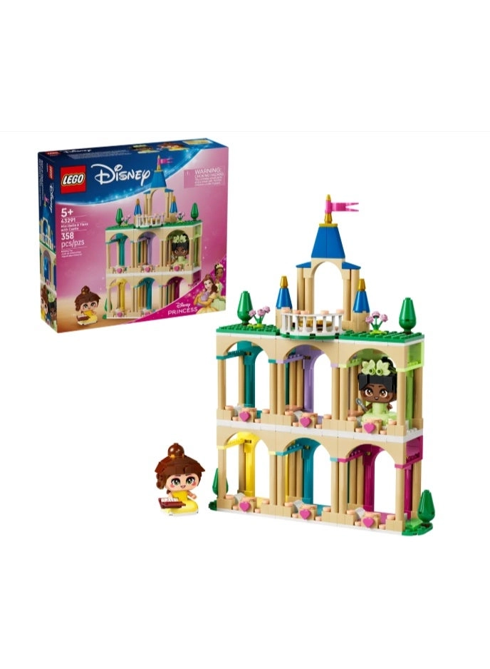 Disney Princess Mini Belle & Tiana with Castle (43291) - 5+ years