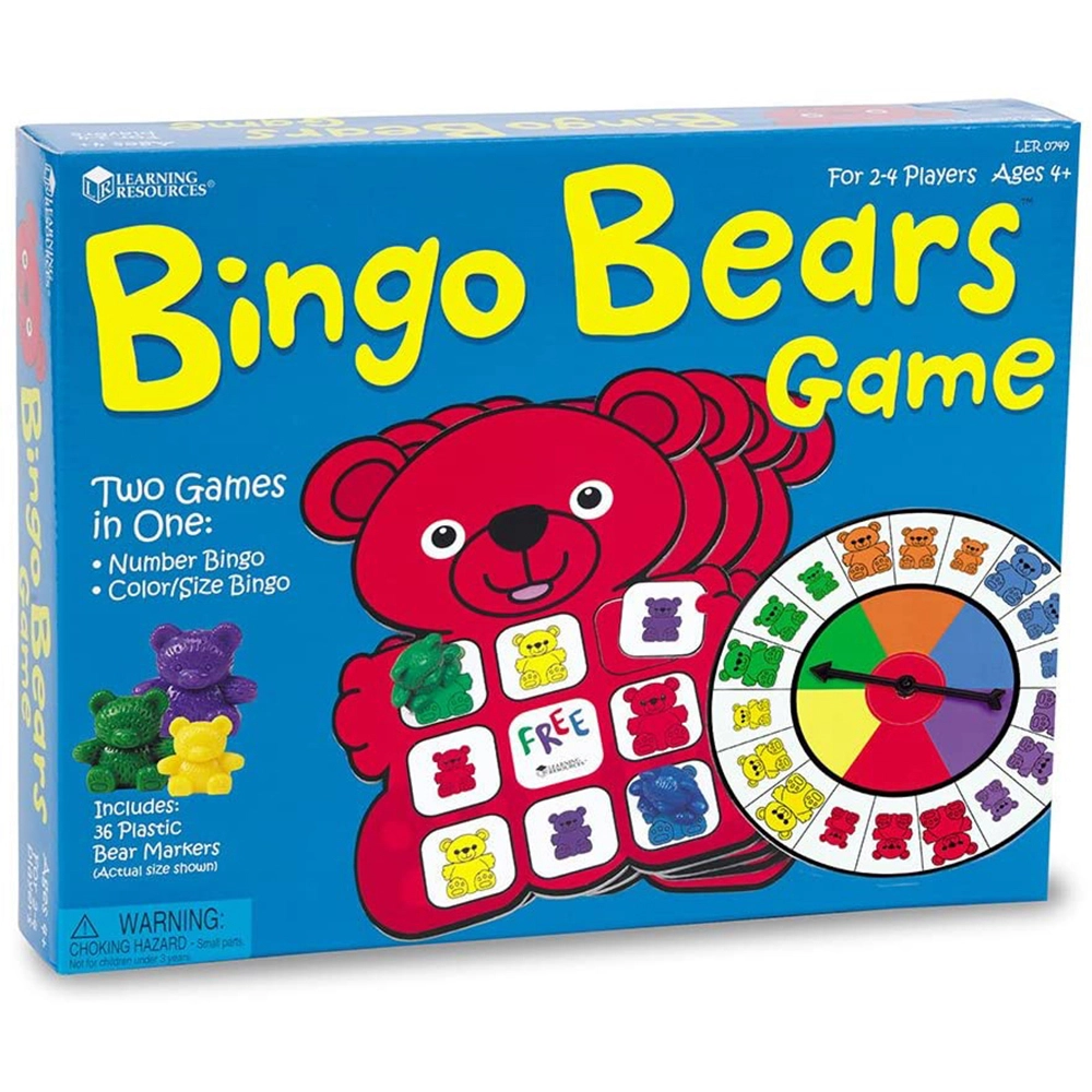 Bingo Bears Game Set - 3 years & above 36 pieces