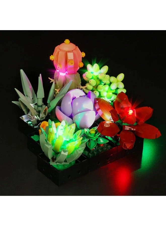 Led Light Set For Lego Succulents (10309) - Flowers