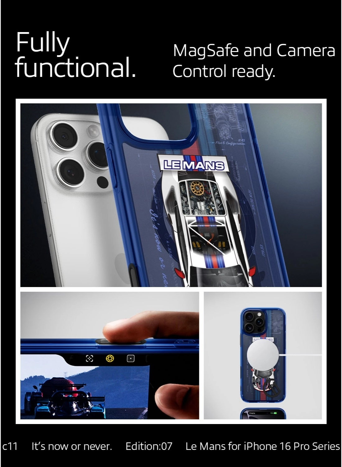 Ultra Hybrid T MagFit Printed Case for iPhone 16 Pro Max