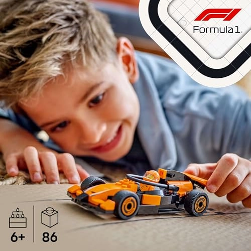 City F1 Driver With Mclaren Race Car (60442)