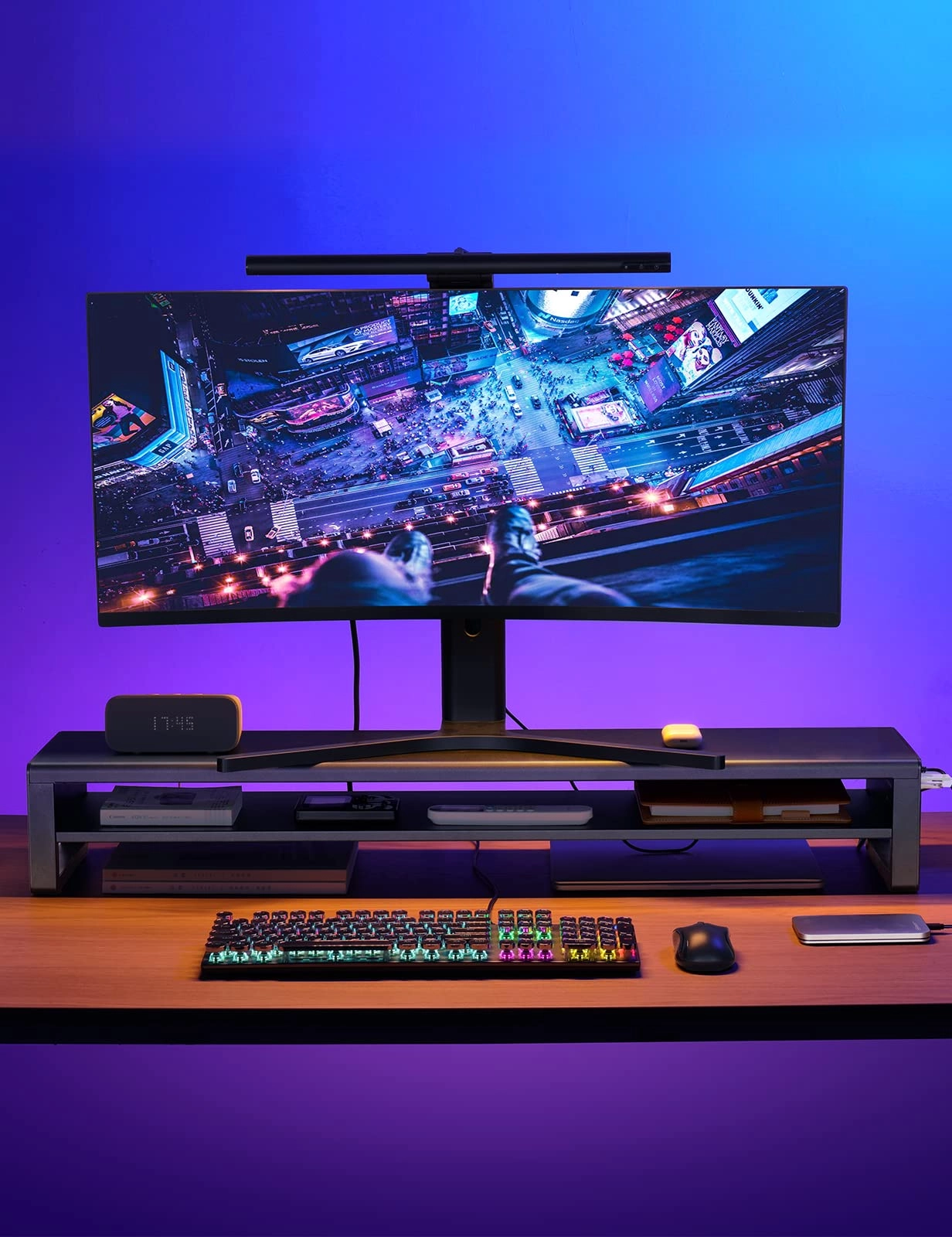 Dual Monitor Stand - 27 inch