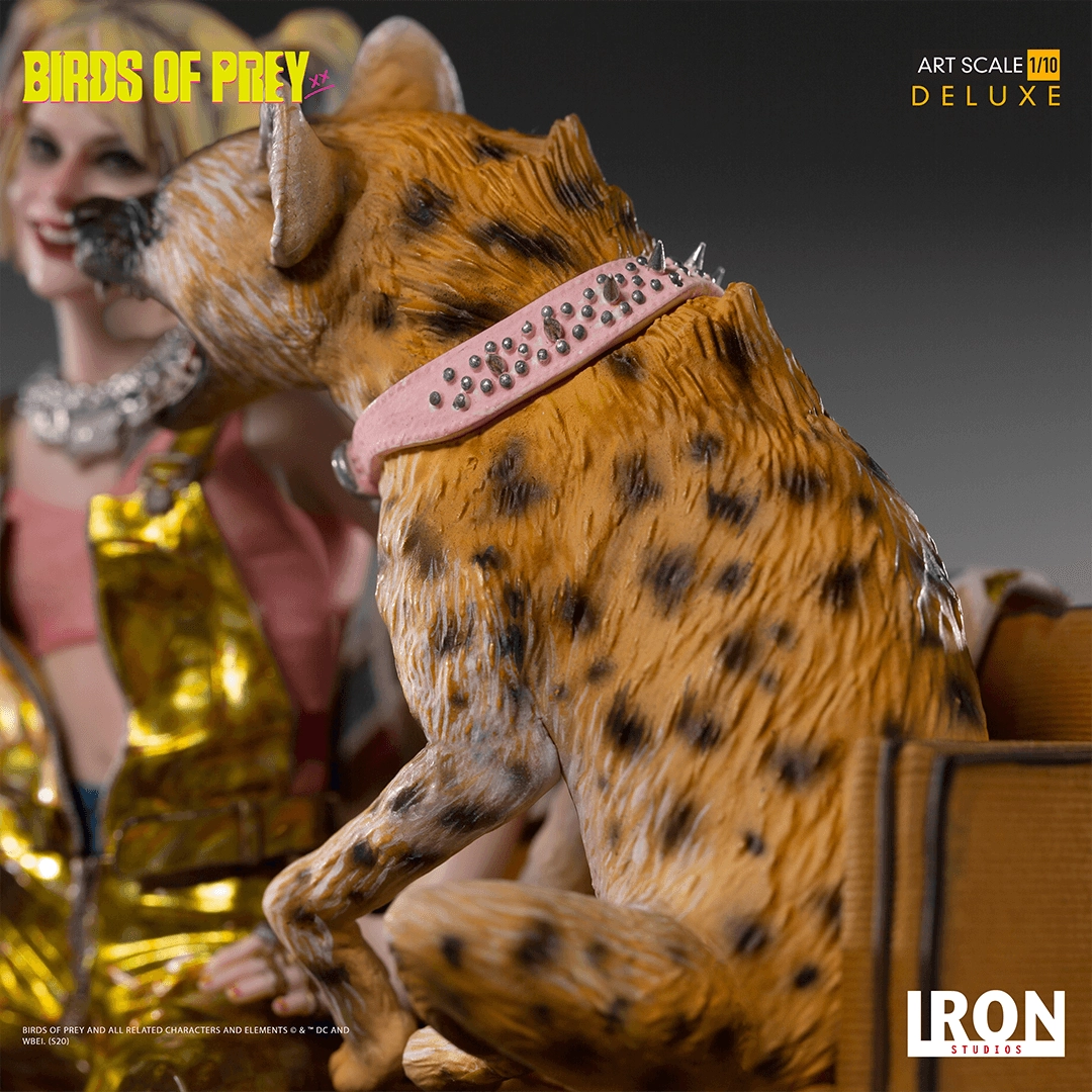 Harley Quinn & Bruce Deluxe Art Scale 1/10 - Birds of Prey Limited Edition Hand Painted Polystone