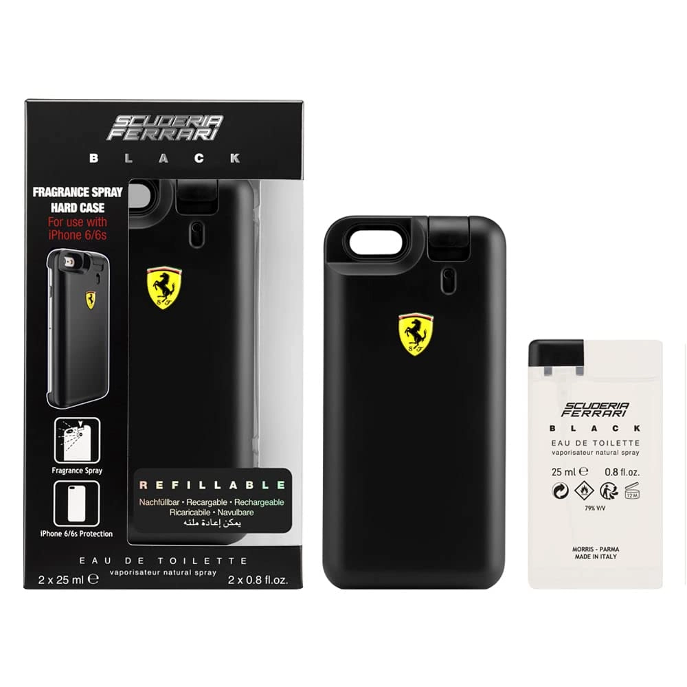Ferrari Black Perfume - 125ml Eau de Toilette + Bodywash - 150ml + Deo Spray - 150ml