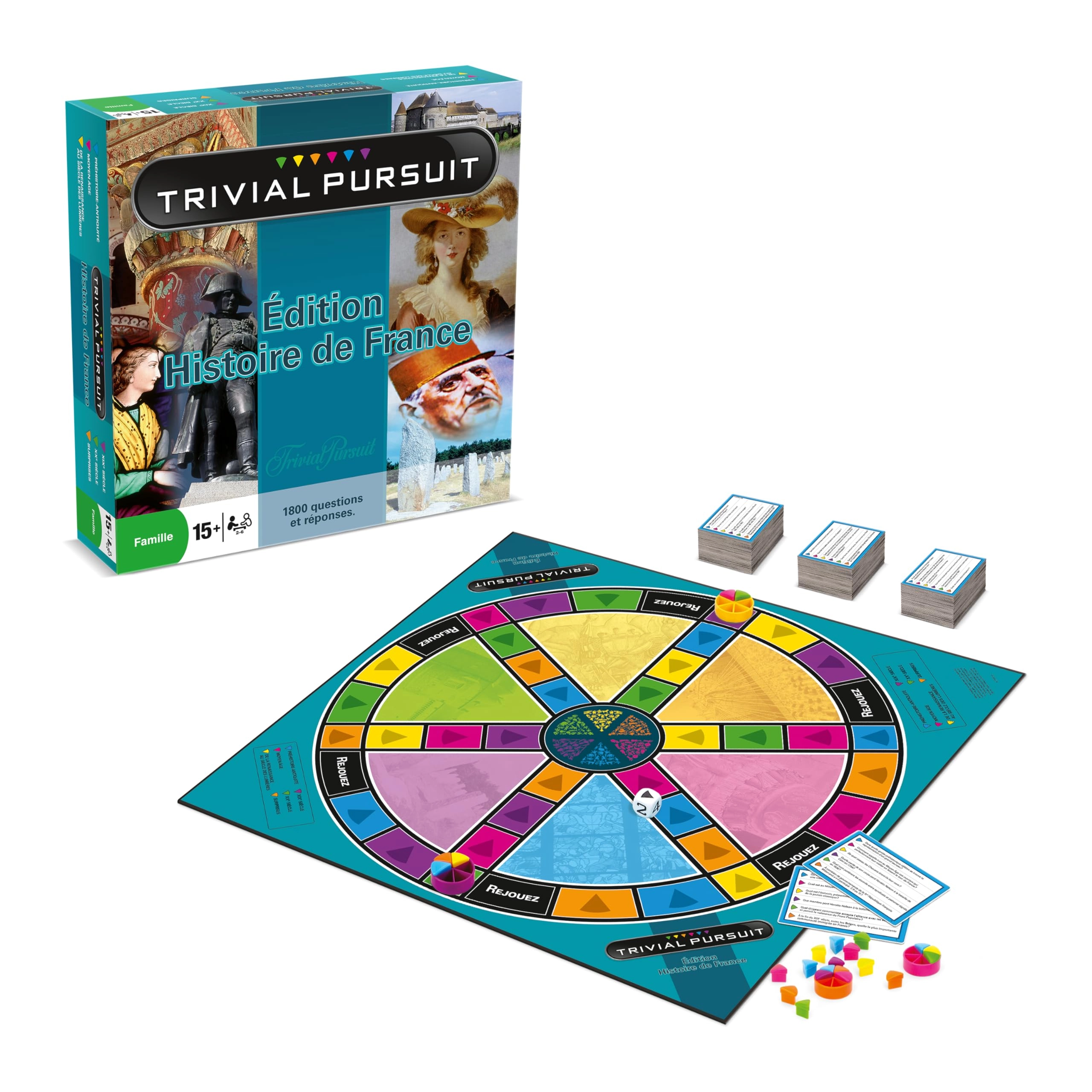 Winning Moves Trivial Pursuit: History of France (French)