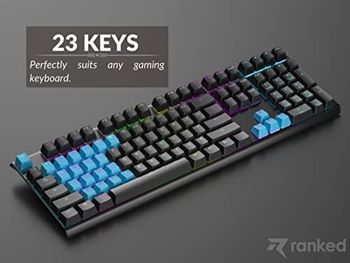Rubber Keycap Set - OEM Profile Pistachio 23 Keys