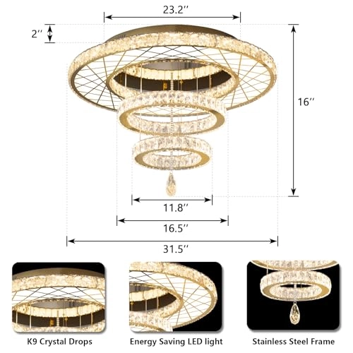 MMQ3831 - 2700K 4000K 6000K Dimmable