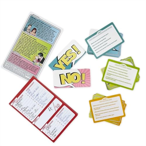 The Couples Quiz Game - English Ages 14 and up