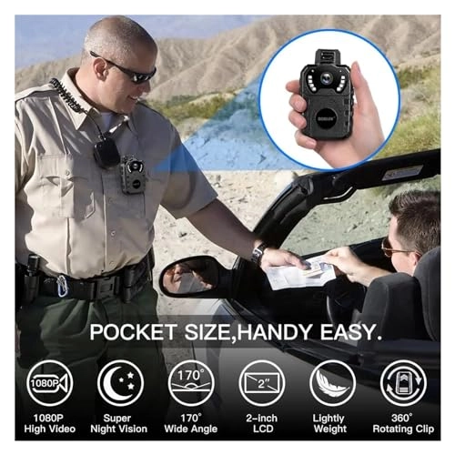 Mini Body Camera - 1080P 64GB