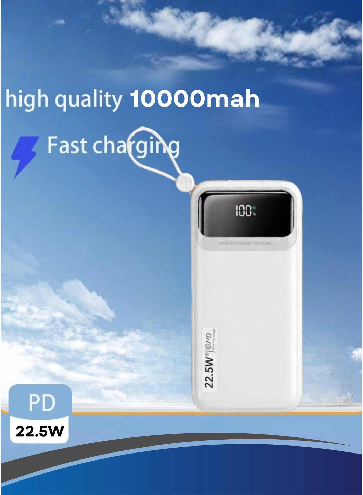 N-30 - 10000mAh 22.5W Fast Charging Dual Type-C Ports
