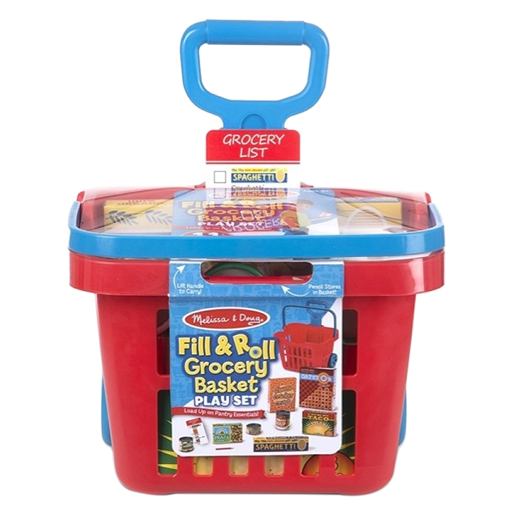 Fill & Roll Grocery Basket - Suitable for 3 years & above