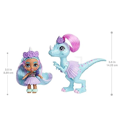 Unicorn Tot Doll - 3.5 Inch Plastic Blue and Purple Hair Ages 4+