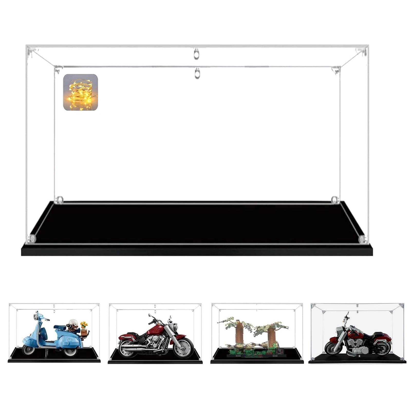 AAABOX Display Case - 40 x 20 x 30 cm 3 mm Acrylic Transparent Dustproof