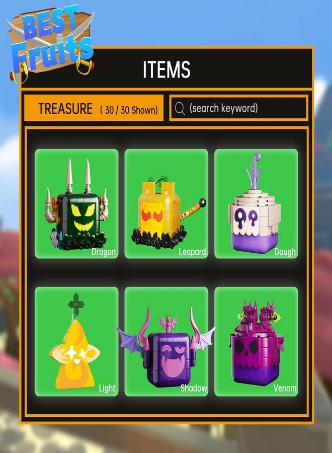 Fruits Toy Building Sets - 494pcs