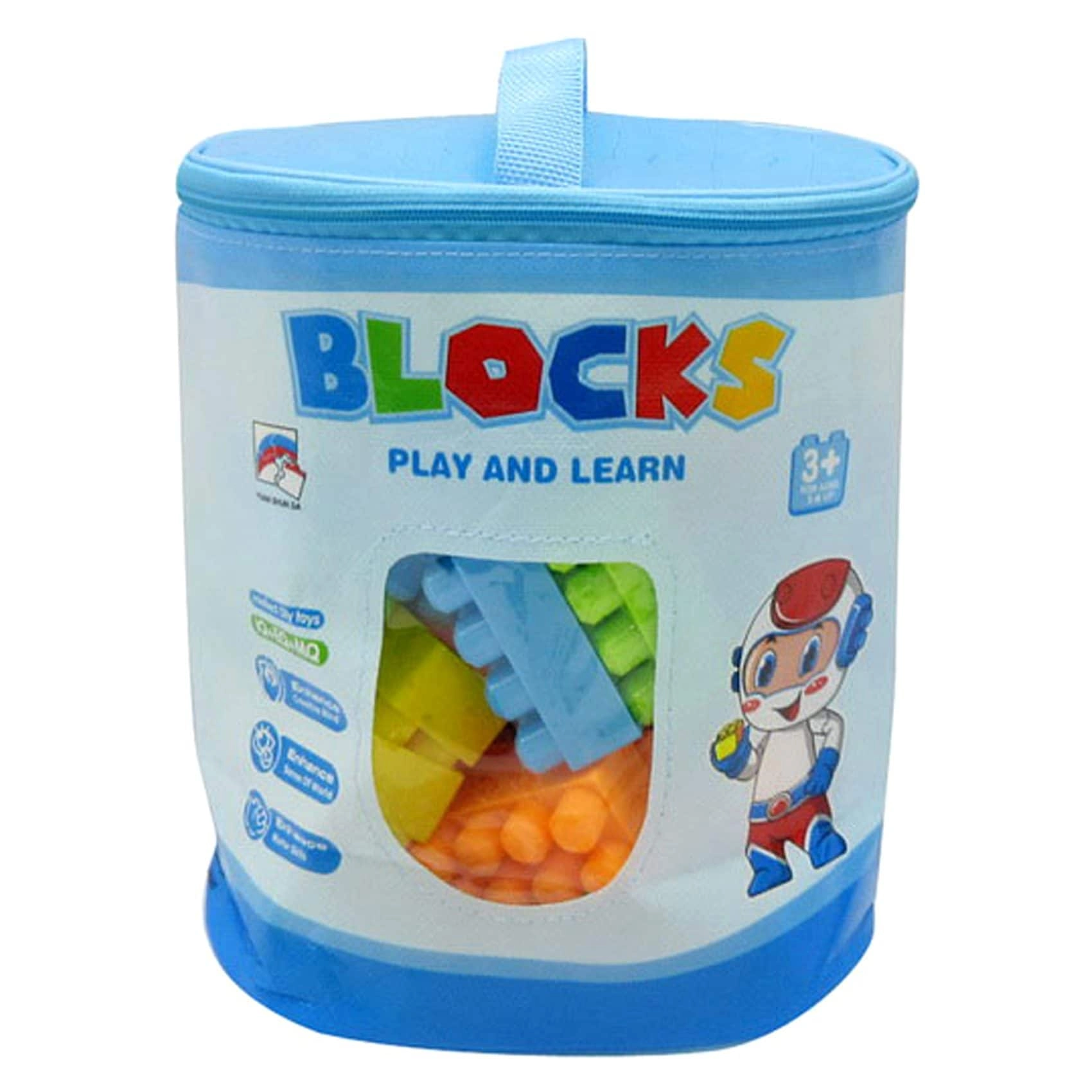 Carrefour Play and Learn Blocks - 60 pcs