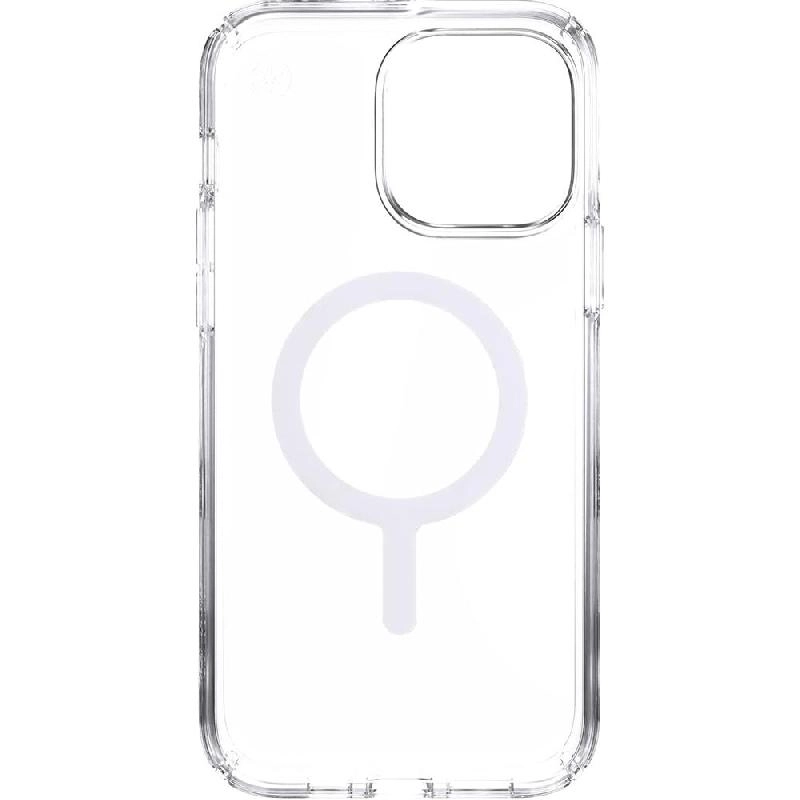 Speck Presidio Perfect-Clear Back Cover Mobile Case with MagSafe for iPhone 13