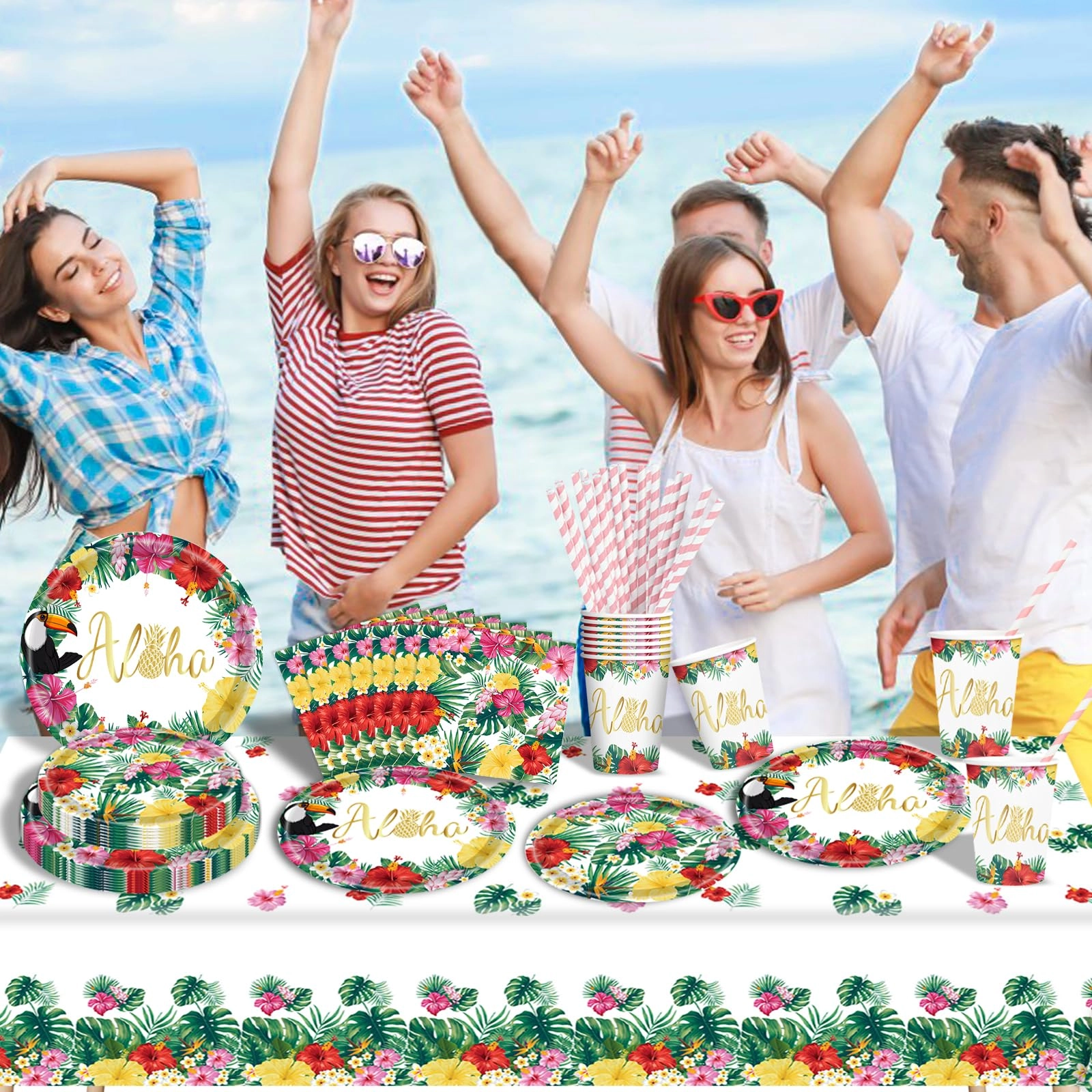 Party Tableware Set - 16 Birthday