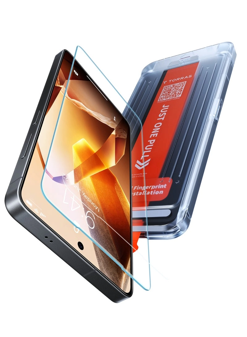Torras Clear Tempered Glass Screen Protector for Samsung Galaxy S26