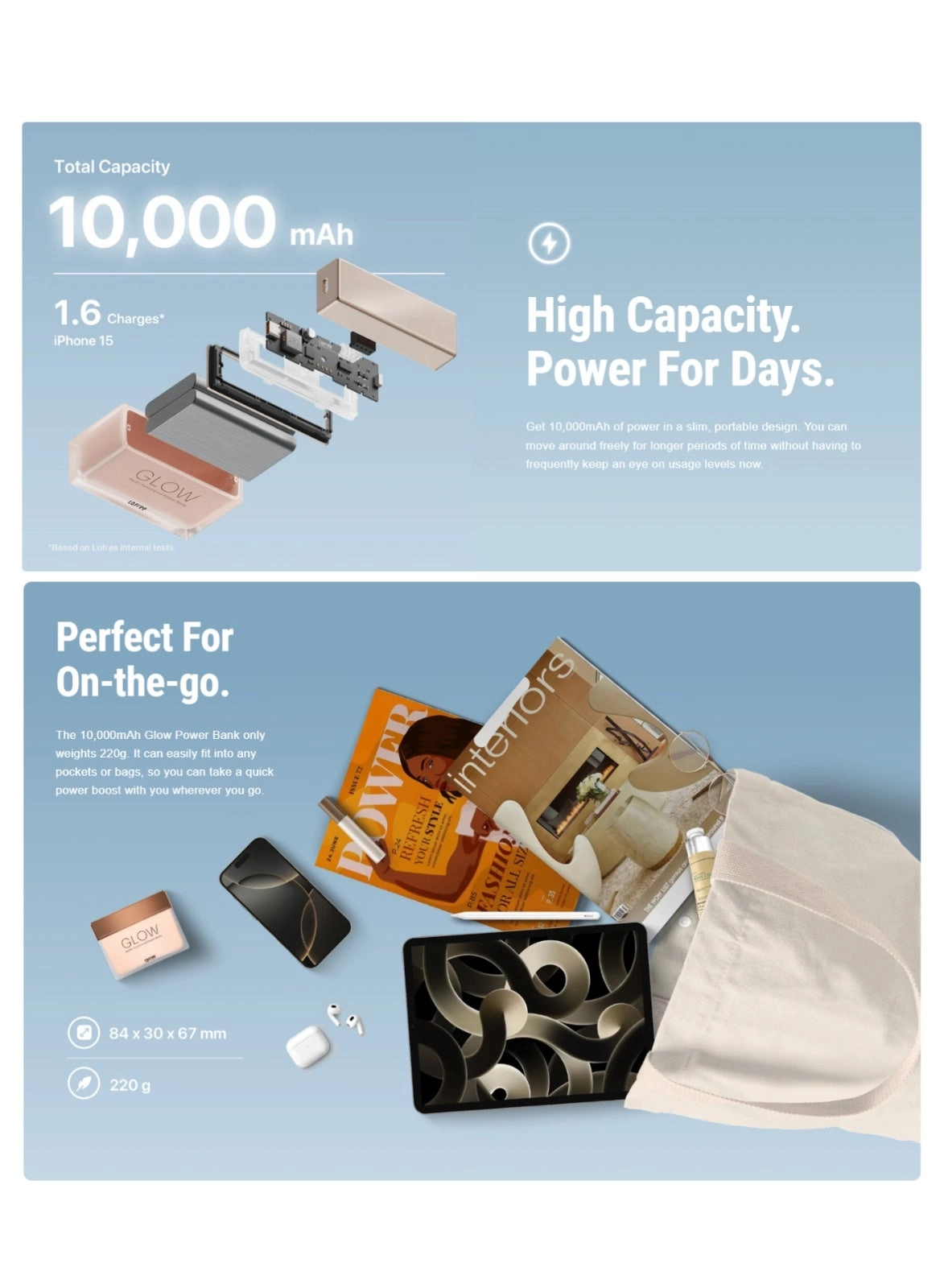 Glow - 10,000 mAh 22.5W