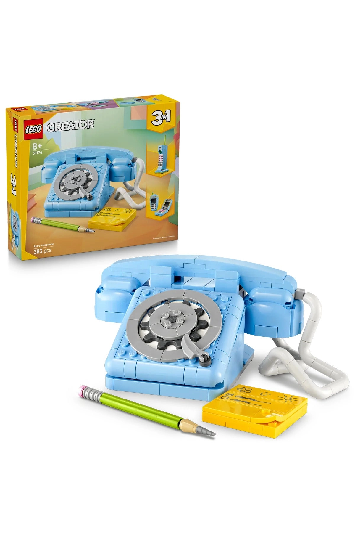 Creator 3in1 Retro Telephone (31174) - 3in1 Retro-style Models