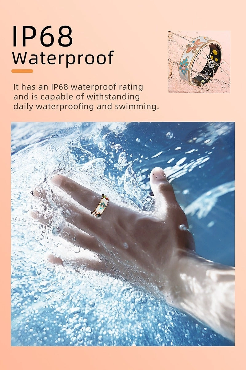 SMART RING - NFC IP68 Health Monitoring