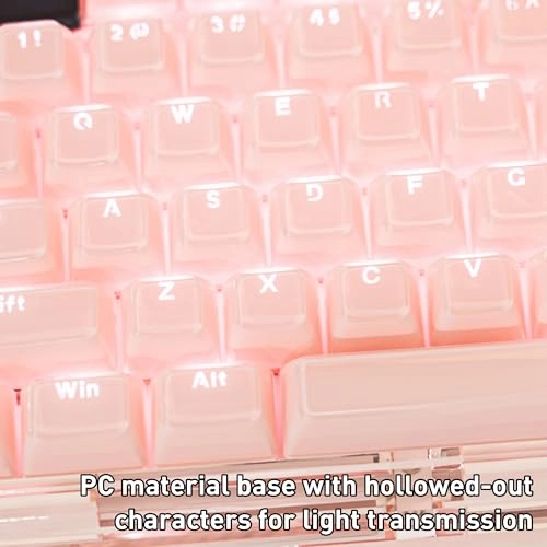 Crystal Jelly Keycaps - 135 Keys