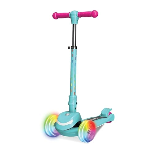 Nova 3-Wheel Kick Scooter – LED Foldable