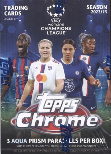 Chrome UEFA Women's Champions League Soccer Collection - 32 pcs