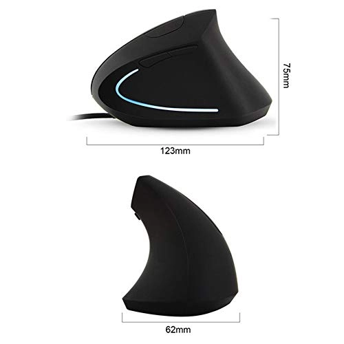 Ergonomic vertical mouse - wired