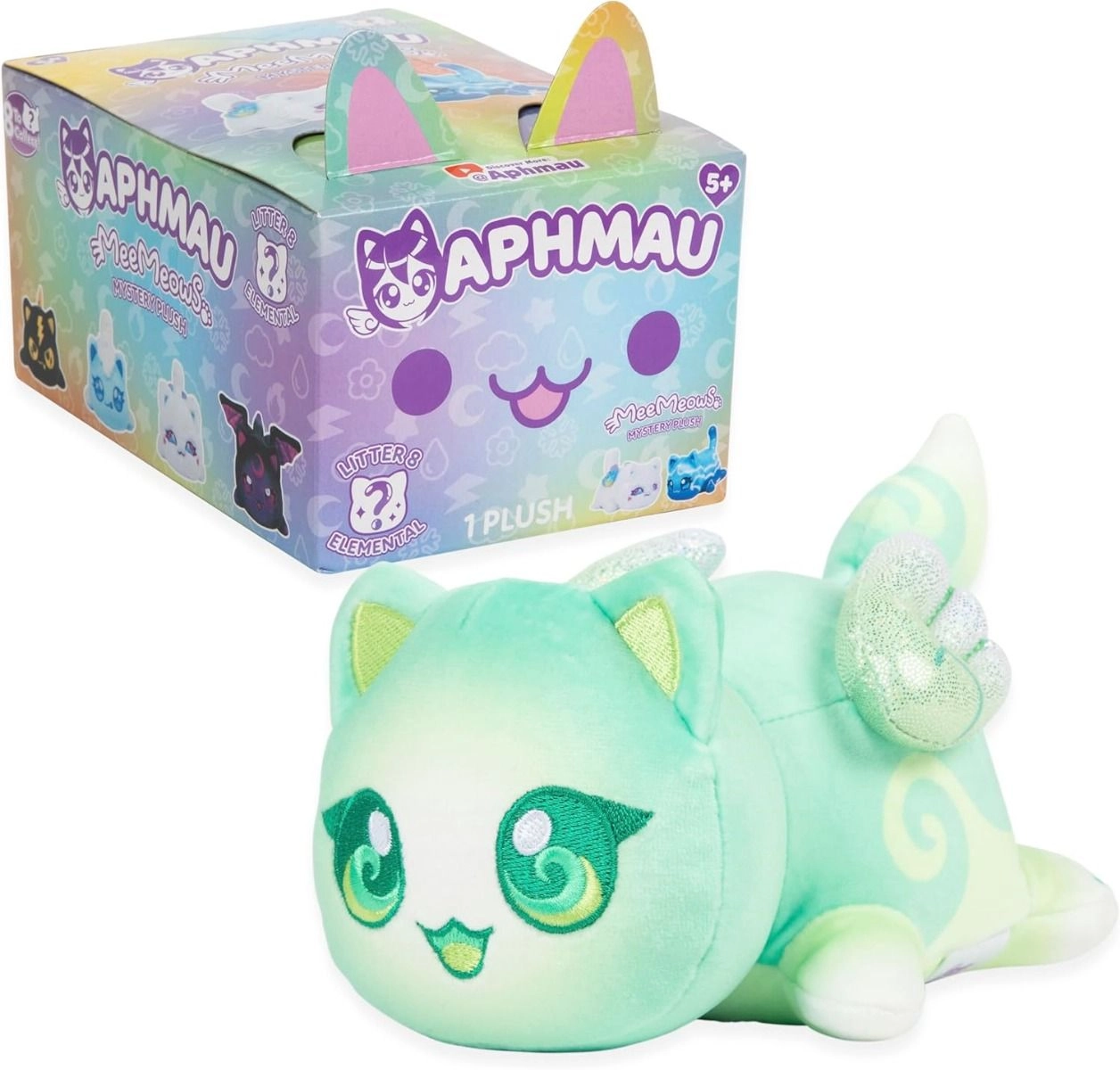 Mystery MeeMeow Plush Elemental - S8 6 inch
