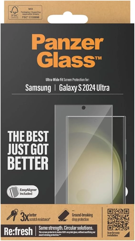 Clear Screen Protector for Samsung Galaxy S24 Ultra